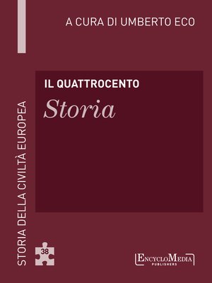 cover image of Il Quattrocento--Storia